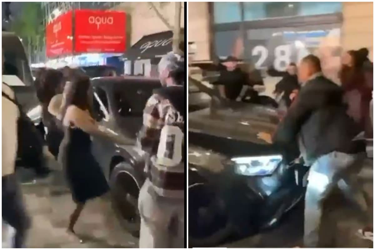 Horror moment car ploughs into pedestrians in central London as woman fights for life - London Evening Standard