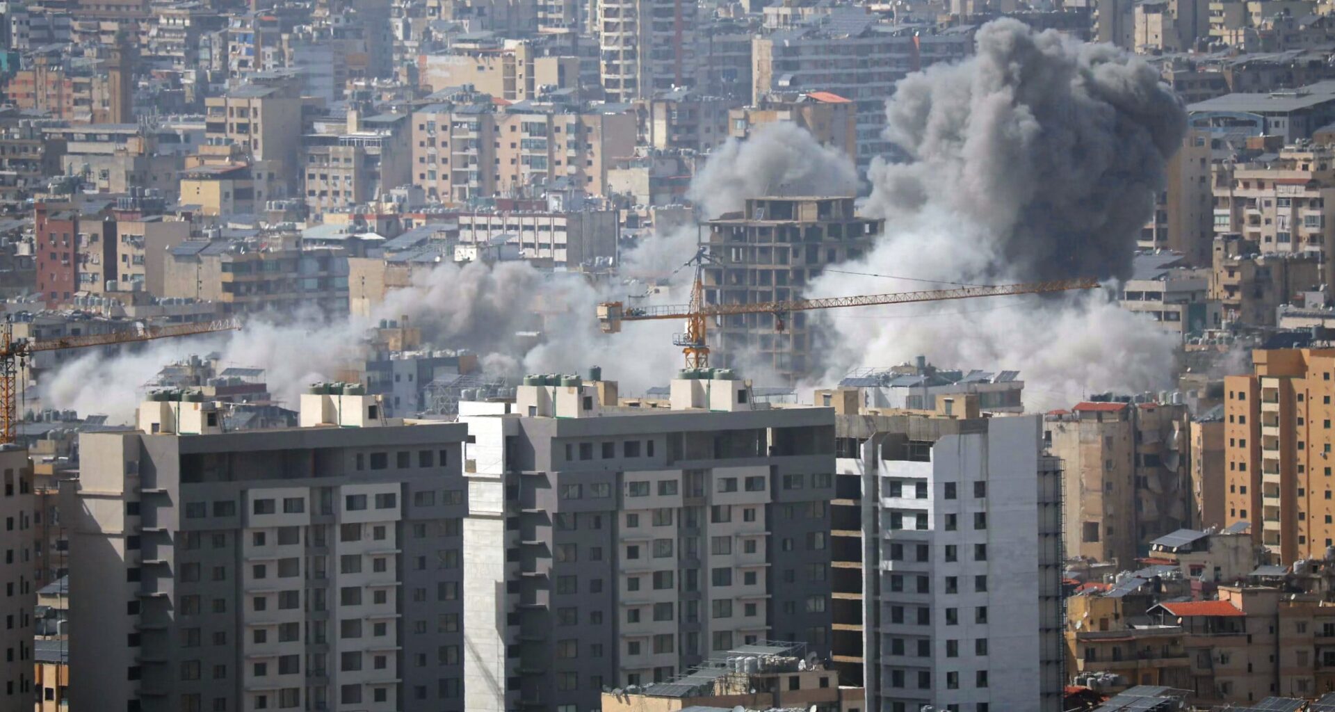 Strike kills 4 near Beirut hospital, as President Aoun pushes for talks with Israel