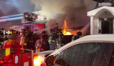 Video shows Queens explosion that left 1 dead, sent multiple NYPD officers to the hospital