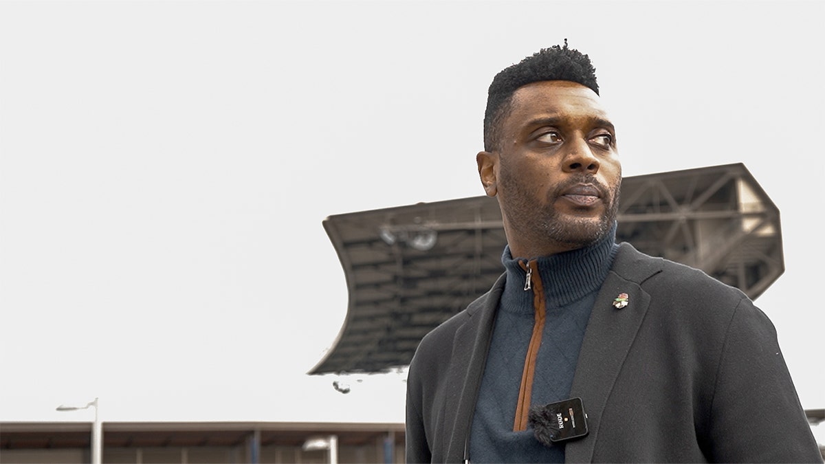 State Rep. Shaun Scott standing and speaking in a room