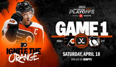 Flyers Announce Game One at Pittsburgh to Begin Saturday April 18