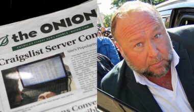 Alex Jones Has Shirtless Meltdown as the Onion Prepares to Relaunch Infowars