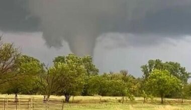 Tornado roars through Enid, Oklahoma, destroys homes, forces Air Force base to close