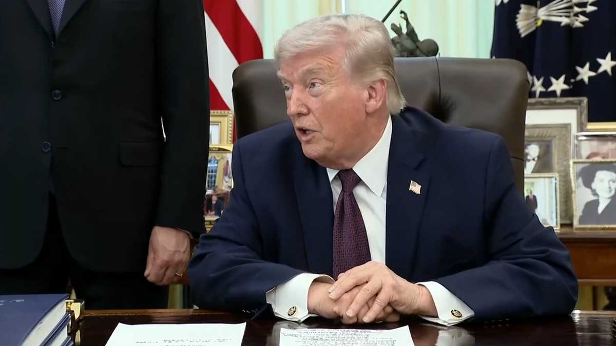 President Trump to address the nation tonight after shifting goals in Iran War