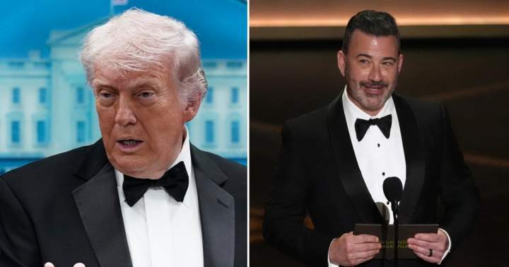 Trump calls for Jimmy Kimmel to be fired after ‘expectant widow’ comment - National