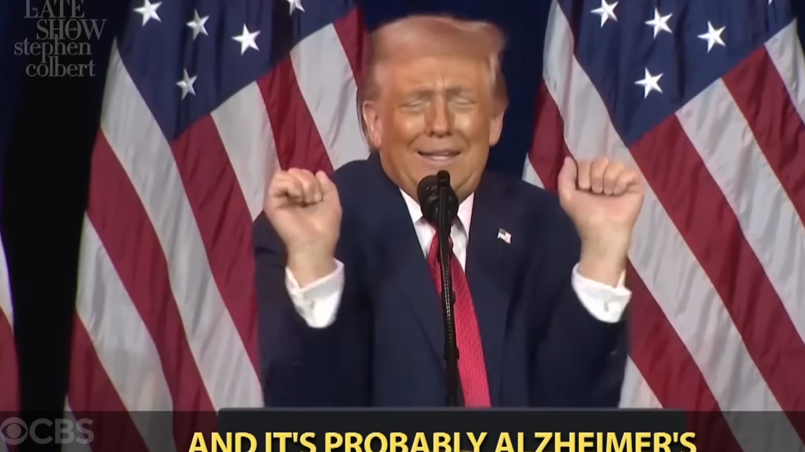 'Late Show' Spoofs Pope-Trump Feud With Kendrick Lamar-Style Track