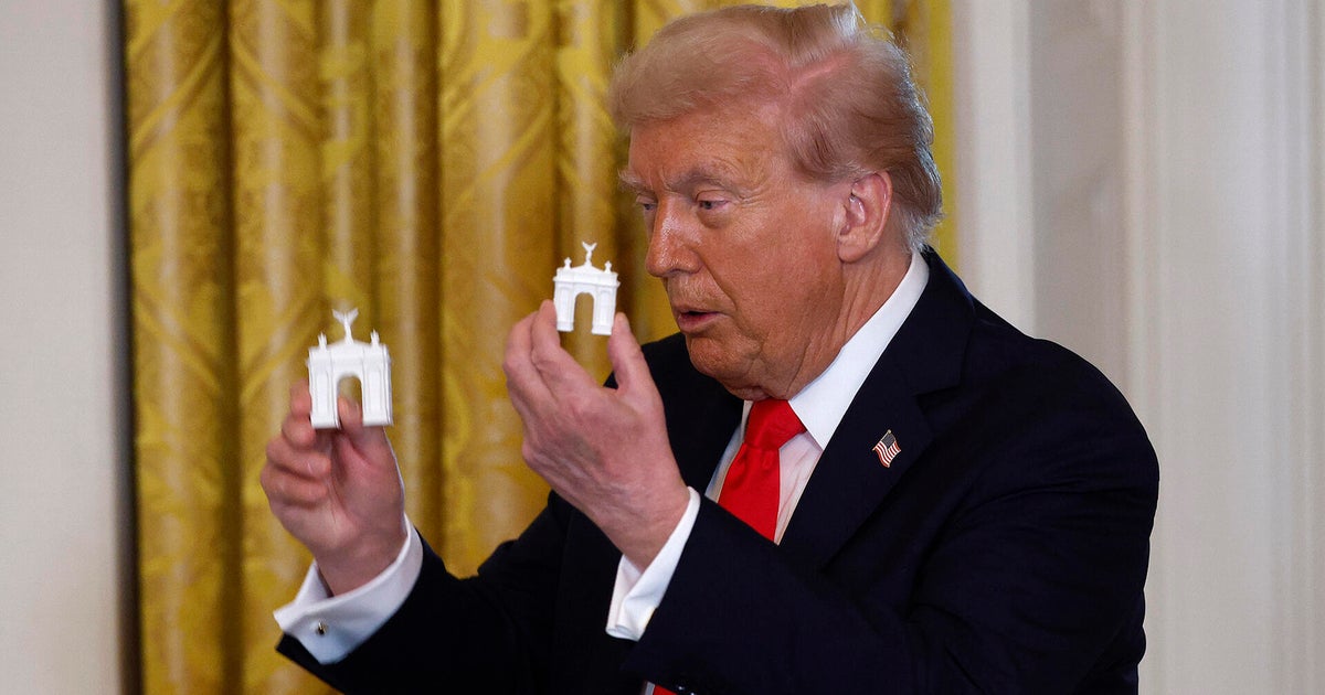 Independence Arch, or so-called "Arc de Trump," plans include taxpayer funds