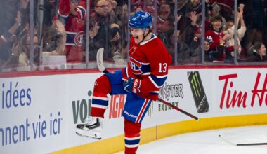 Hughes 'super happy' to see Caufield on cusp of 50th goal