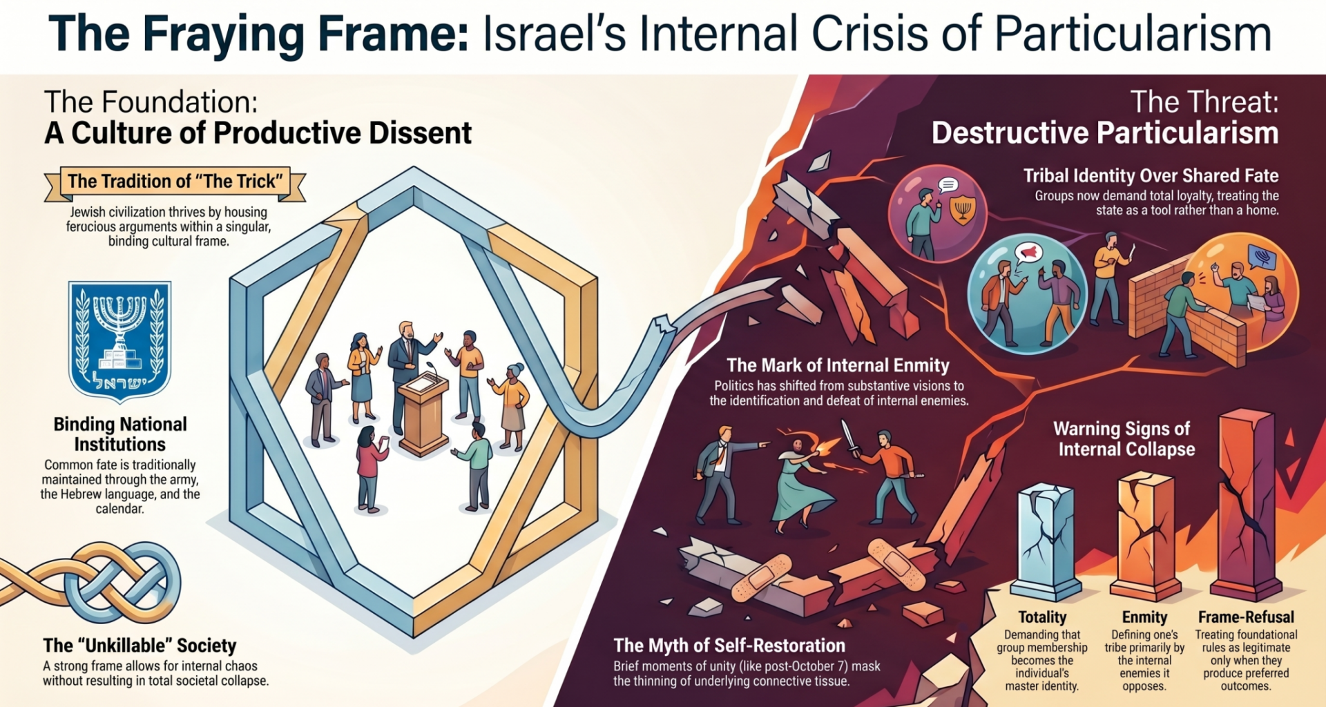 The Blogs: Israel's Most Dangerous Enemy May Be Internal | Richard Diamond