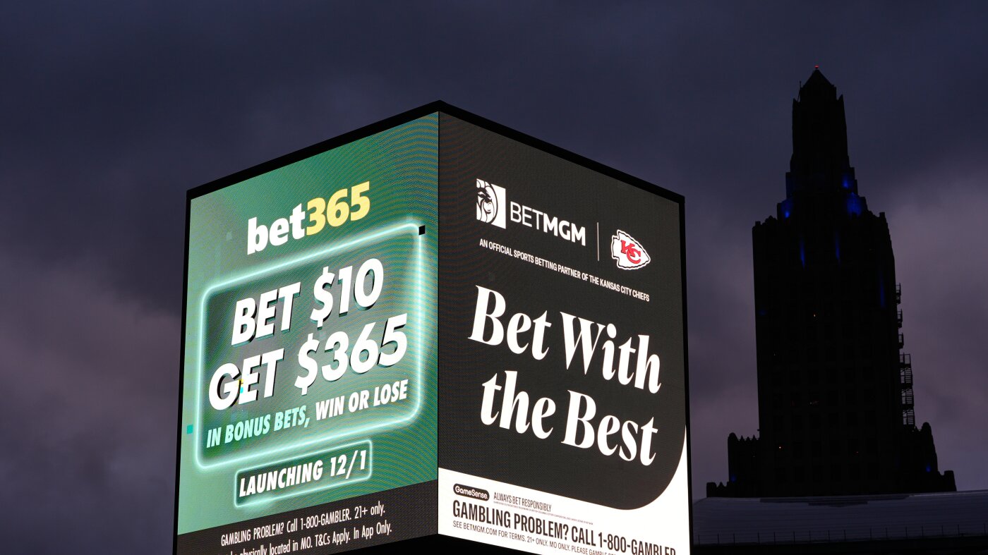 After states legalize sports betting, Americans see financial strain, studies show : NPR