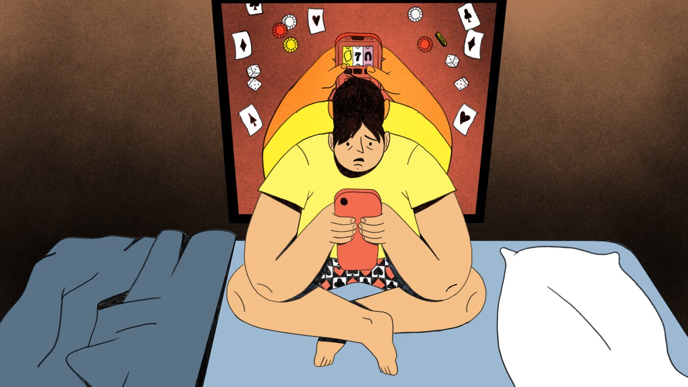 Gambling among teenagers is a growing problem : NPR