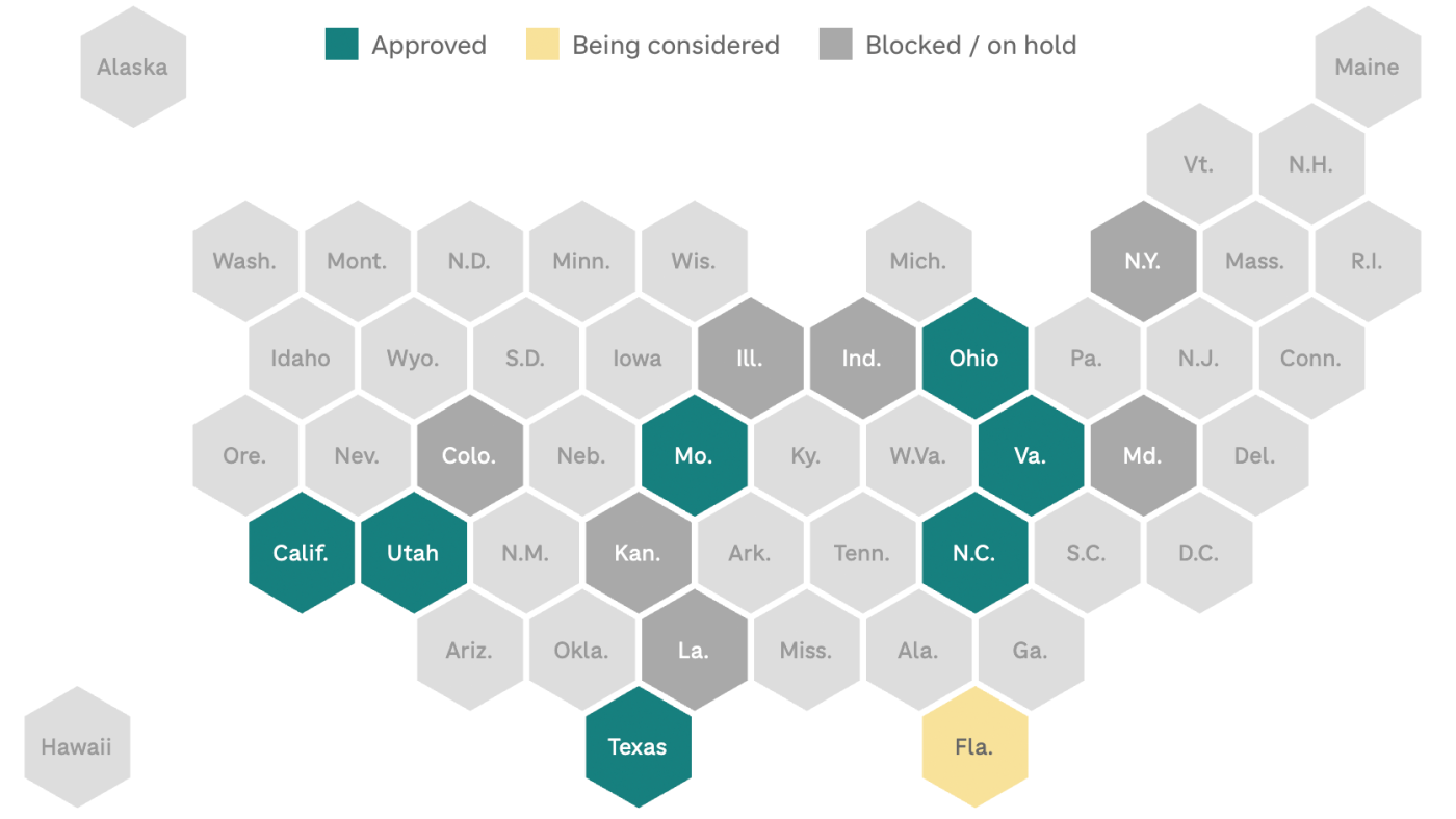 With Virginia vote, Democrats get ahead of Trump’s redistricting : NPR