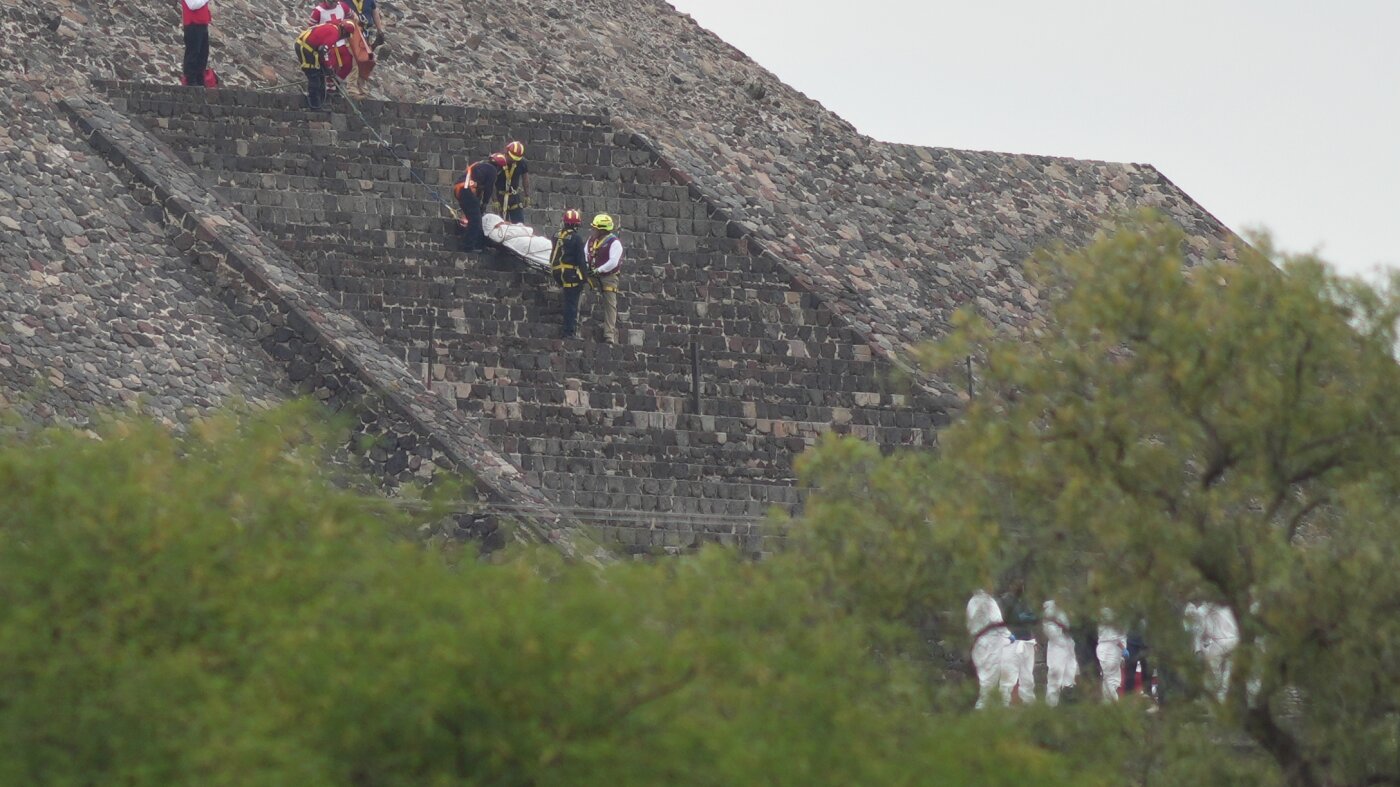 Mexico to beef up security at tourist sites after shooting at pyramids : NPR