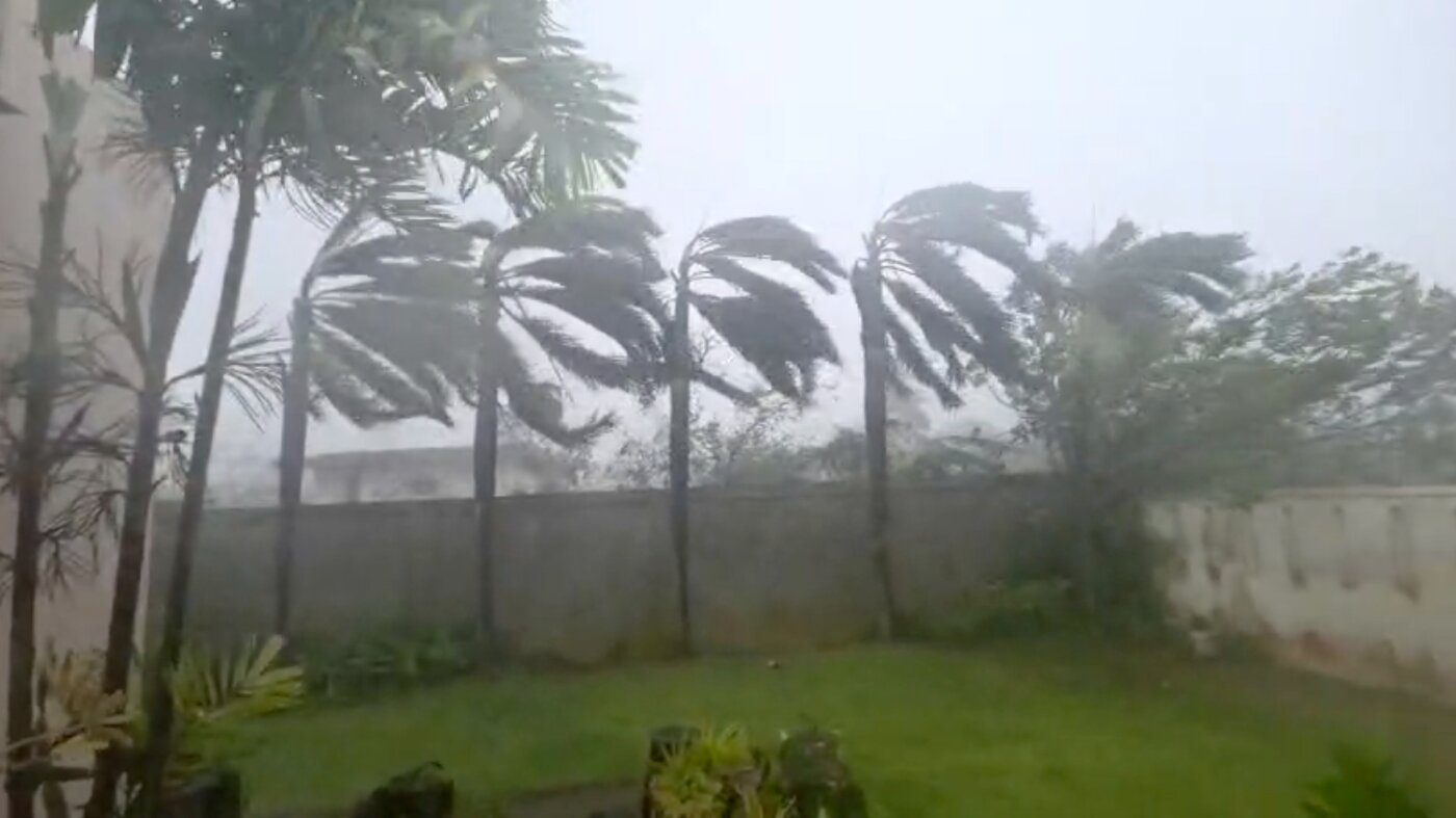 Super Typhoon Sinlaku pounds remote U.S. islands : NPR