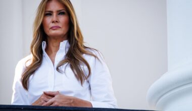Melania Trump denies knowing Epstein in rare public statement : NPR