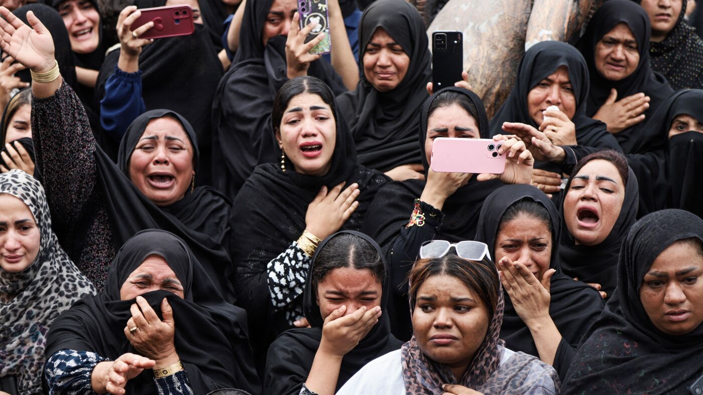 Threats to attack civilian targets are raising concerns with legal experts : Consider This from NPR : NPR