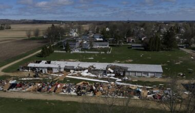 Communities launch cleanup after severe weather and tornadoes churn across Midwest : NPR