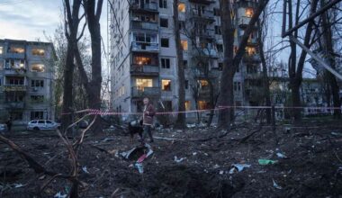 Russian missiles and drones bombard Ukraine in hourslong attack : NPR