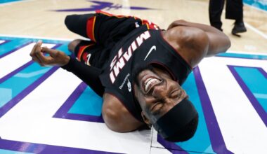 Heat coach says Ball should have been ejected for injuring Adebayo