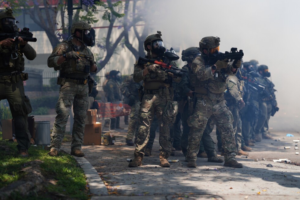 Appeals court blocks California law requiring federal agents to wear ID