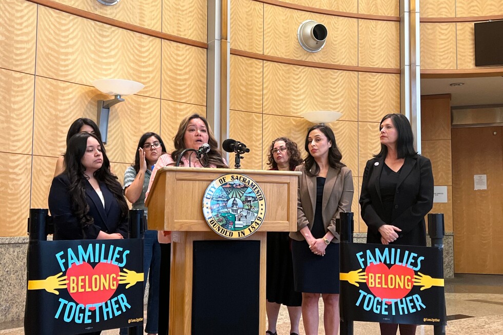 A California woman deported by the Trump administration returns home