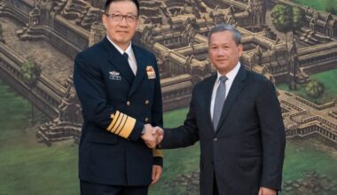 China's foreign and defense ministers meet with counterparts in Cambodia