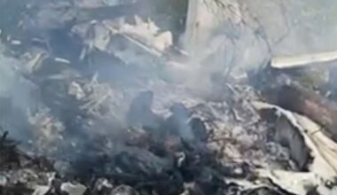 Plane crashes near South Sudan's capital, killing 14 people