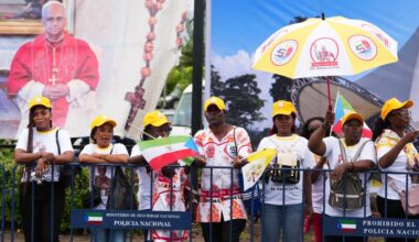 Pope Leo XIV arrives in Equatorial Guinea for a diplomatically challenging visit
