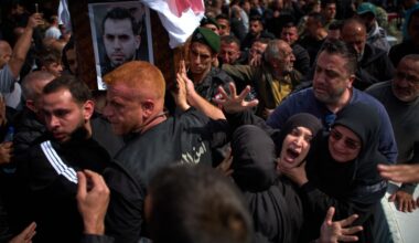 Grief and rage in Lebanon ahead of talks with Israel in the US