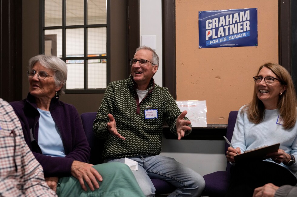Trivia games and happy hours help power Platner's Senate campaign in Maine