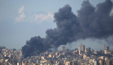Israeli strikes central Beirut after ceasefire in war with Iran