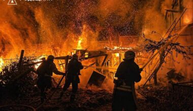 Another Russian oil facility burns after Zelenskyy touts Ukraine’s drone reach