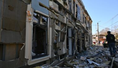 Russia and Ukraine exchange drone attacks