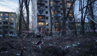 Russian drone and missile attack on Ukraine kills 16, injures 100