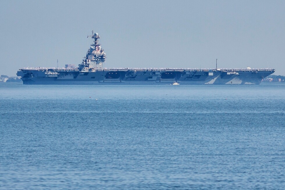 Ford aircraft carrier is set to end record-long time at sea