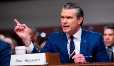Hegseth clashes for a second day with Democratic lawmakers