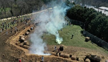 Animal welfare protesters clash with police at Wisconsin beagle facility