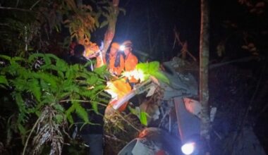 Helicopter crash on Borneo kills 8