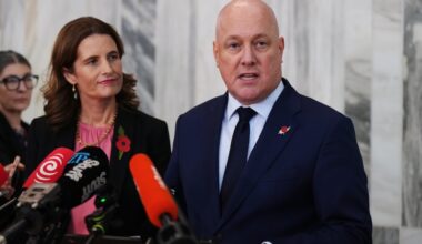 New Zealand Prime Minister Luxon survives party leadership vote