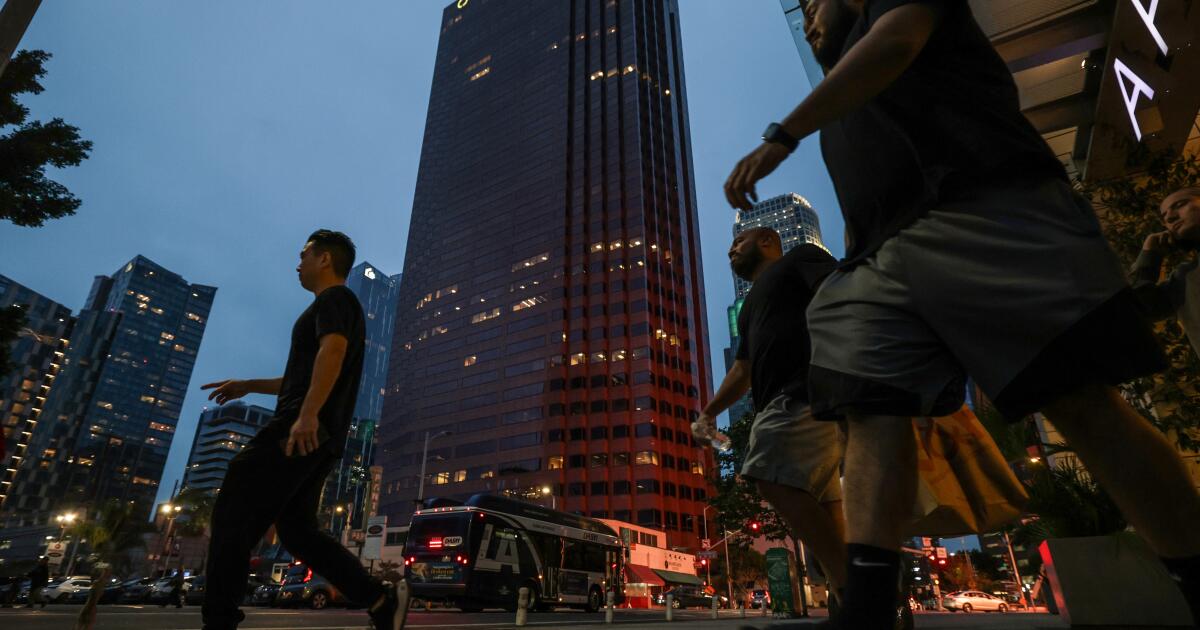 Companies are buying their buildings instead of renting them as office values bottom out around Los Angeles