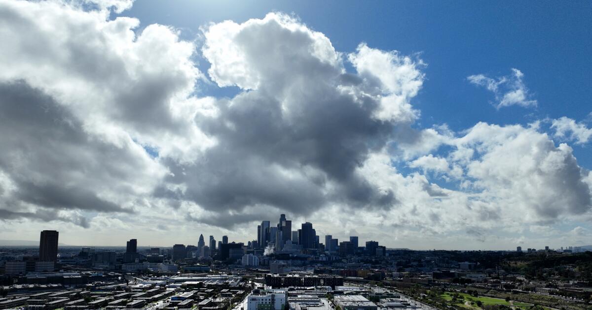 Rain hits Southern California this week. When will it fall?