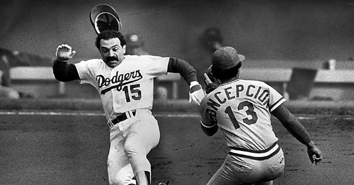 Davey Lopes, part of Dodgers' long-running infield, dies at age 80