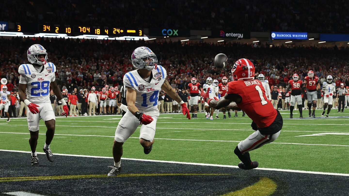 Georgia receiver and draft prospect Zachariah Branch arrested for misdemeanor obstruction