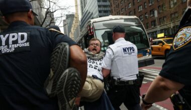 Dozens Detained in New York City Protest Over US Arms Sales to Israel