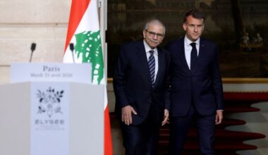 France's Macron Vows to Help Lebanese Prepare Negotiations With Israel