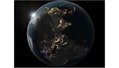 Light pollution has brightened Earth by 16% since 2014, satellites find