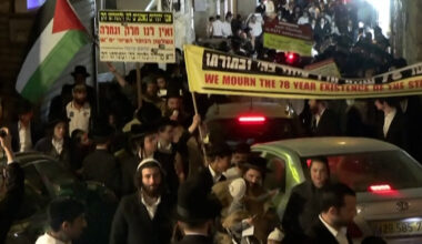 Ultra-Orthodox Jews burn Israeli flags to protest national day | Newsfeed