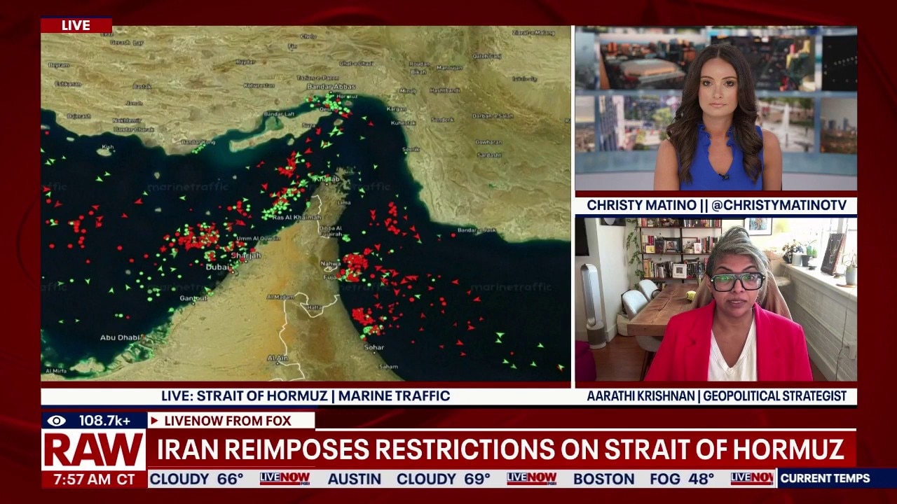 Iranian gunboats fire on tanker in Hormuz