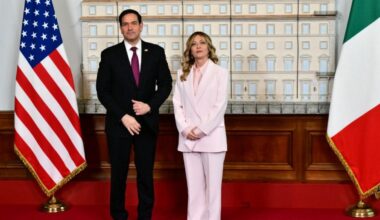 Italy-US ties strained as pope and Iran war dominate talks | US-Israel war on Iran News