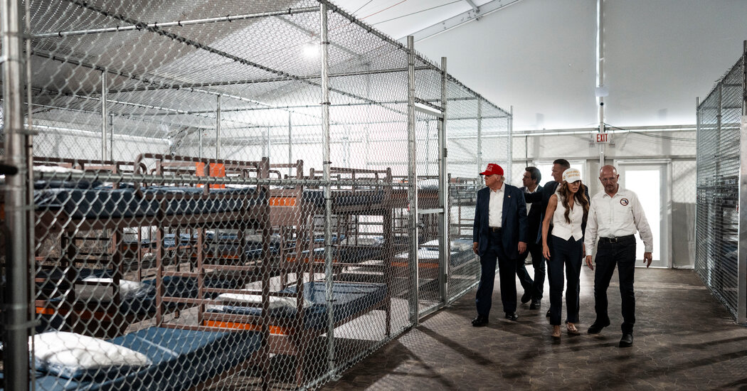 Federal and State Officials Discuss Closing Florida’s ‘Alligator Alcatraz’
